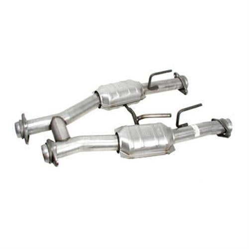 1986-1993 MUSTANG 5.0 BBK CATTED H-PIPE FOR LONGTUBE HEADERS - 2.5"