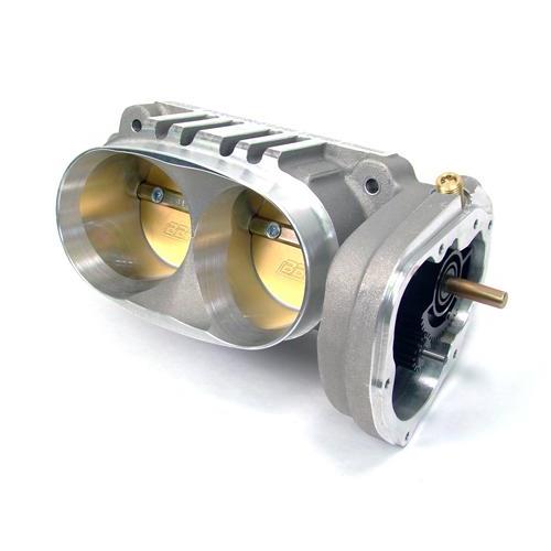 2005-2010 MUSTANG GT BBK TWIN 62MM THROTTLE BODY - SATIN