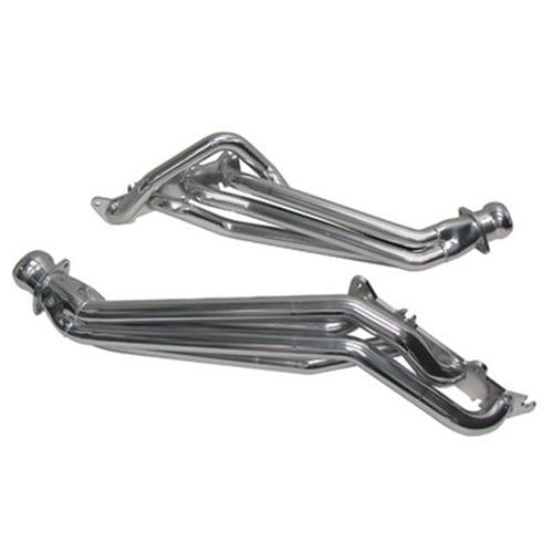 2011-2022 MUSTANG BBK 1-7/8" LONG TUBE HEADERS - POLISHED SILVER CERAMIC