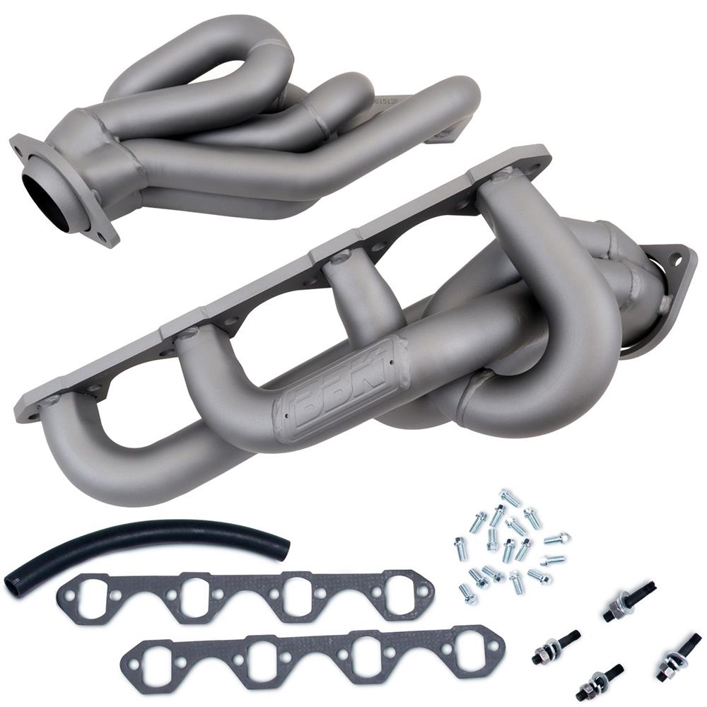 1979-1993 MUSTANG 5.0 BBK 1-5/8" EQUAL LENGTH SHORTY HEADERS - TITANIUM CERAMIC