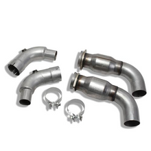 Load image into Gallery viewer, 2015-2022 MUSTANG BBK 3&quot; CATTED MID-PIPE - FOR LONG TUBE HEADERS 5.0