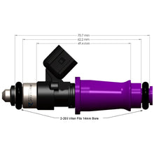 Load image into Gallery viewer, 1988-2010 MUSTANG INJECTOR DYNAMICS ID1300X FUEL INJECTORS